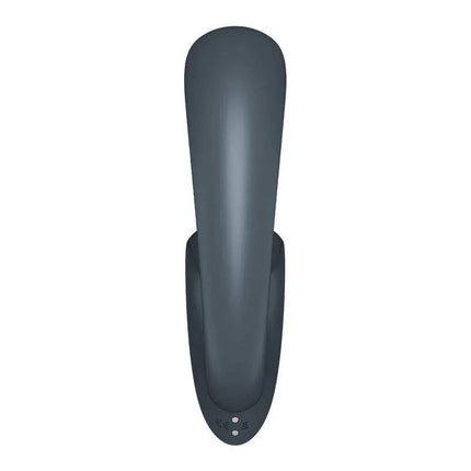 G for Goddess 1 Dark Grey rabbit vibrator with dual stimulation and 12 vibration programs for ultimate pleasure.