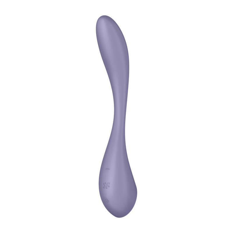 G - Spot Flex 5+ Multi Vibrator with Satisfyer Connect APP Lilac - secretsextoys.store