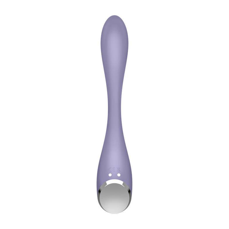 G - Spot Flex 5+ Multi Vibrator with Satisfyer Connect APP Lilac - secretsextoys.store