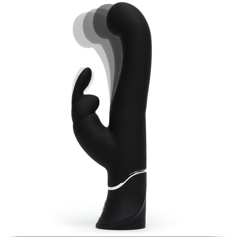 G - Spot Stroker Rabbit Vibrator Black - secretsextoys.store