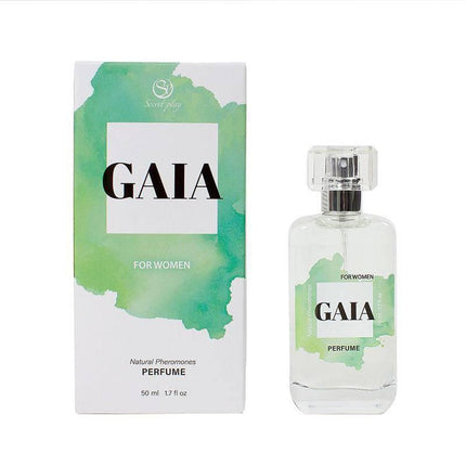 Gaia Natural Pheromones Perfume 50 ml bottle and packaging for women