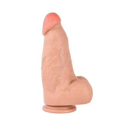 Gale Dildo Dual Layers 9.6 by COCK FOR QUEEN with a realistic texture and double-layered design for a luxurious experience.