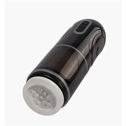 Gia Cup Thrusting and Rotating Masturbator - discreet stimulator with 7 modes and 3 speeds, featuring lifelike audio cues for solo play.