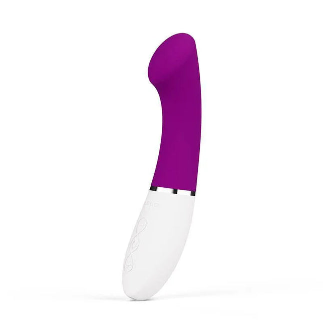 Gigi 3 Deep Rose - Soft silicone G-spot massager with app integration and 8 pleasure modes for personalized stimulation.