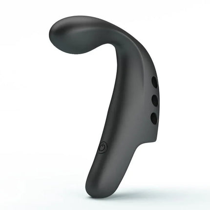 Gorgon Stimulator 10 vibration functions in black silicone for versatile pleasure