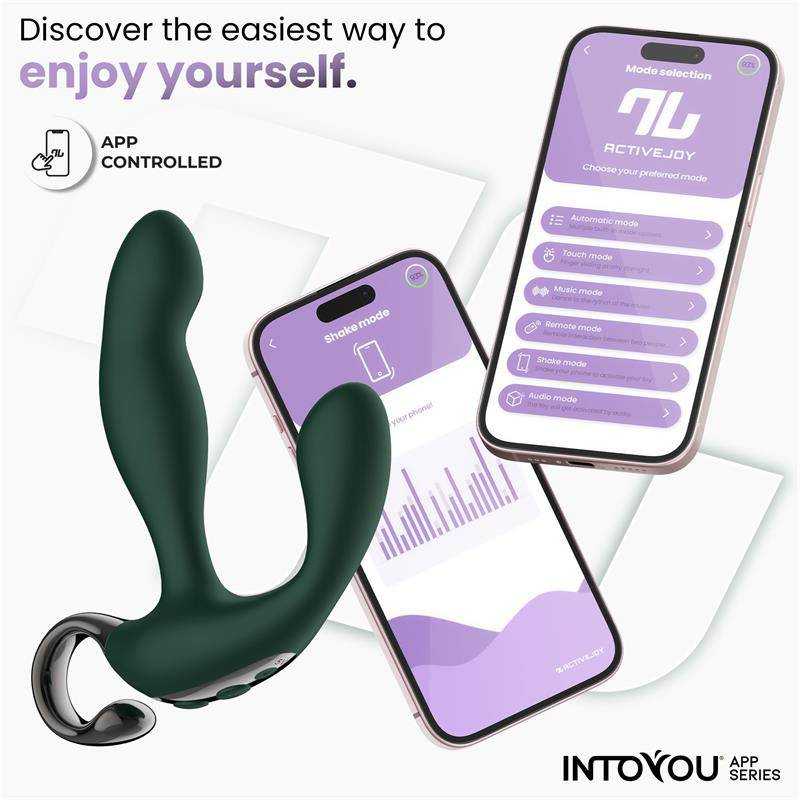 Greeny Prostate Massager with Finger Wiggling and App - secretsextoys.store