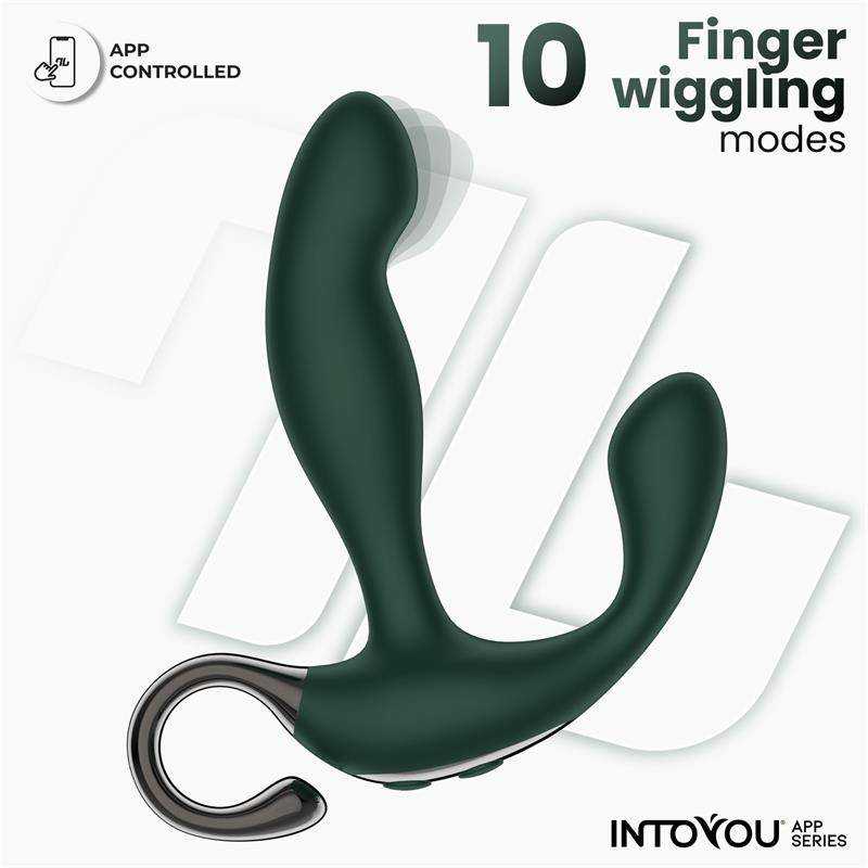 Greeny Prostate Massager with Finger Wiggling and App - secretsextoys.store