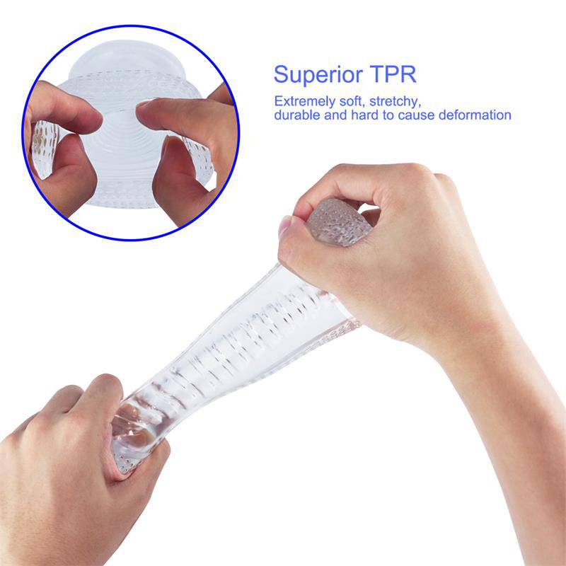 Hannx2 Ultimate Handjob Stroker Open Concept 5.5 - secretsextoys.store