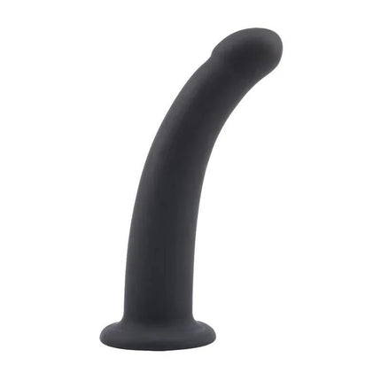 Harness Bend Over For Intermediate Silicone - black silicone dildo for strap-on harness