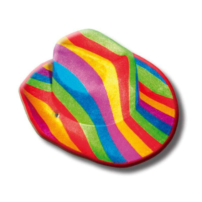 Hat with LGBT+ Colors featuring rainbow stripes for Pride celebrations