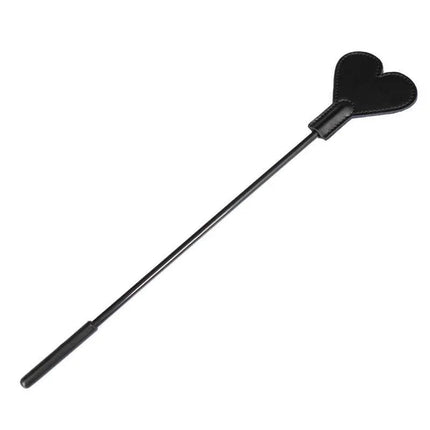 Heart Crop 35 cm, a premium heart-shaped riding crop for intense pleasures, 35 cm length for precision and style.