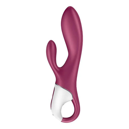 Heated Affair Vibrador with Heat Effect G-Spot USB Silicona, dual stimulator with clitoral and G-spot design, body-safe silicone