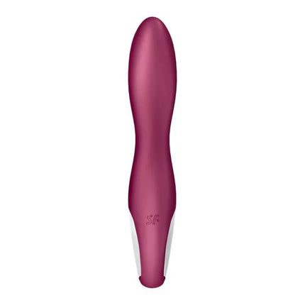 Heated Thrill Heat Effect Vibe Satisfyer Connect APP premium G-spot vibrating toy with built-in heat and ergonomic design.
