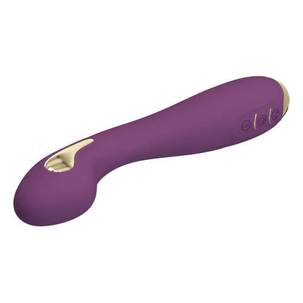 Hector Electroshock Vibe with App - purple adult pleasure device with Bluetooth control for deep vibrations and electrostimulation.