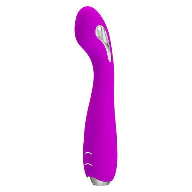 Hector Vibe Electroshock Vibrator with App Control in purple, featuring a sleek ergonomic design for customizable sensations.