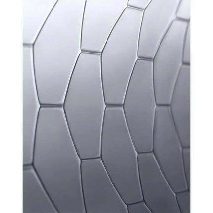 Close-up of HEX ORIGINAL Condoms 12 Pack hexagonal design showing the unique interconnected structure for strength and sensitivity.