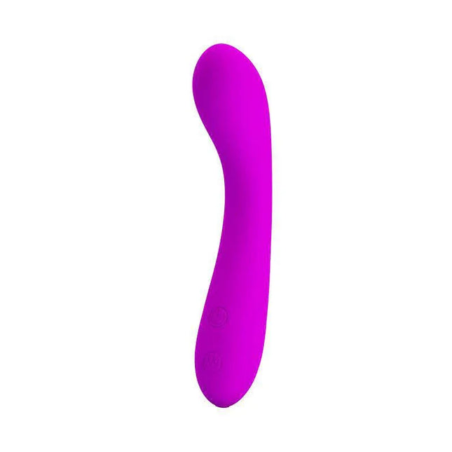 High Grade Vibrator Tony Purple with 30 functions and whisper-quiet design for solo or shared use.