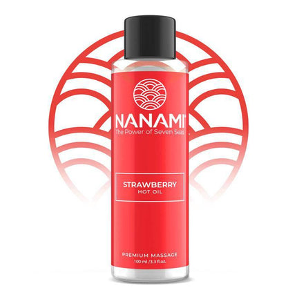 Hot Oil Massage Sweet Strawberry Aroma Heat Effect 100 ml bottle