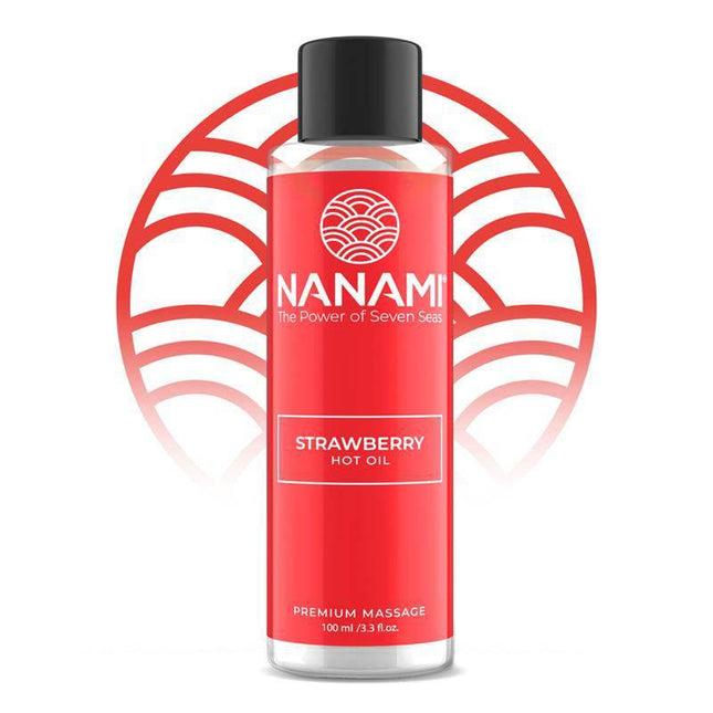 Hot Oil Massage Sweet Strawberry Aroma Heat Effect 100 ml bottle