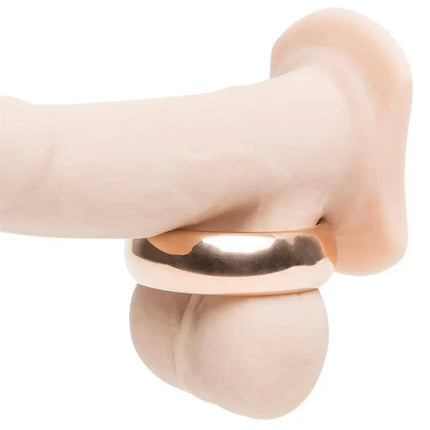 I Want You Now Steel Love Ring on display, a Fifty Shades Freed accessory providing comfort during intimate moments.