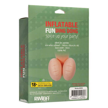 Inflatable Fun Ding Dong Spice Up Your Party 140 CM packaging