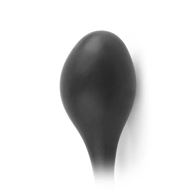 Inflatable Silicone Ass Extensor Black premium anal toy with vibrating function for advanced pleasure and comfort.