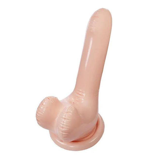 Inflatable novelty product in a playful shape, ideal for adding fun to parties or events, measuring approximately 150 cm.