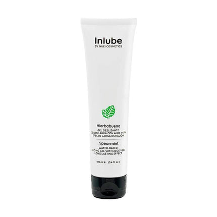 Inlube Peppermint Water Based Lubricant 100ml tube with Aloe Vera blend