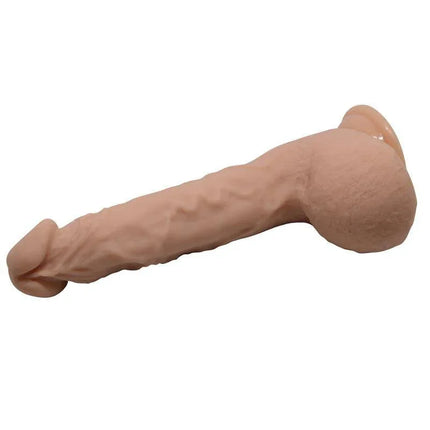 Jason Realistic Dildo 9.8 with lifelike texture and suction base for enhanced pleasure
