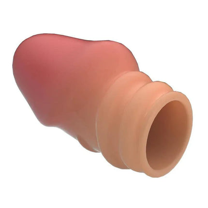 Close-up view of Jeremy Penis Sleeve showcasing premium elastic and waterproof TPR material for enhanced endurance and pleasure.