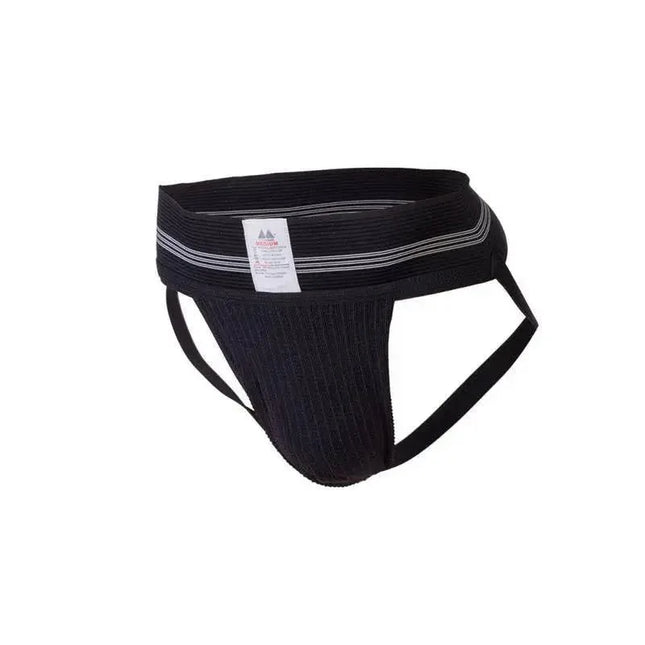 Jock Black 7.5 cm Weist suspenders with black waistband for secure and comfortable support, ideal for everyday and active use.