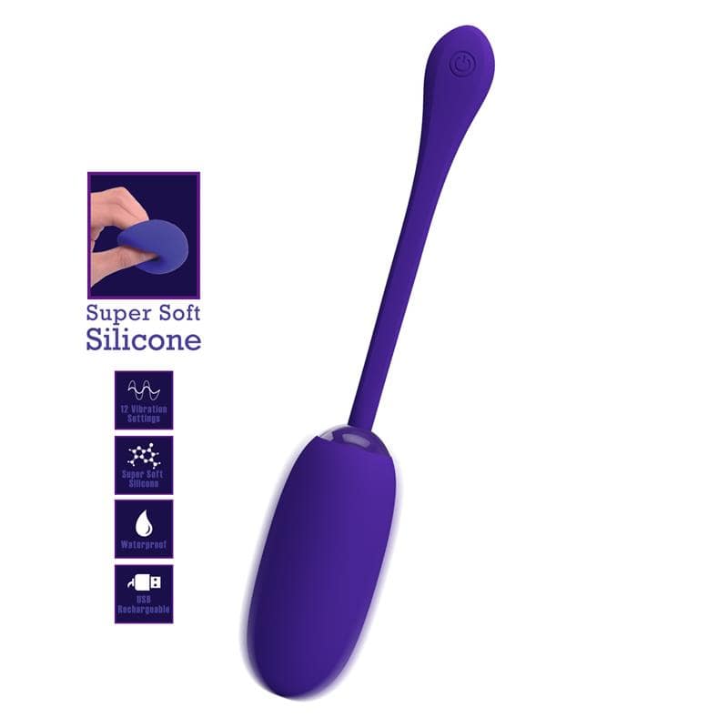 Julius Vibrating Egg Violet - secretsextoys.store