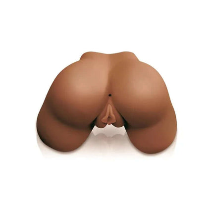 Junk In Tha Trunk dual-entry remote-controlled vibrating adult toy with realistic lifelike texture for versatile stimulation.