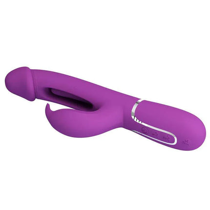 Kampas Vibrator With Licking Lilac rechargeable dual-motor purple adult toy for intense stimulation and pleasure.