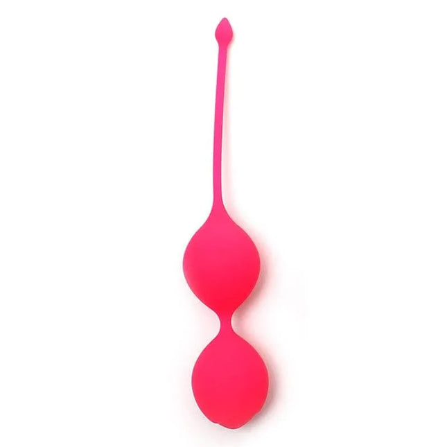 Kegel balls 35 mm Amsterdam Pink, body-safe silicone for pelvic floor exercises, waterproof and comfortable for daily use, pregnancy use included.