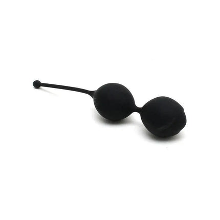 Black Kegel balls Amsterdam 35 mm for pelvic floor training and intimate pleasure enhancement.