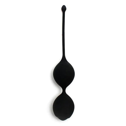 Kegel balls Amsterdam 35 mm Black for pelvic floor training and intimate pleasure, larger-sized silicone, waterproof and easy to use.