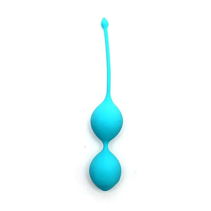 Kegel Balls Brussels Blue silicone pelvic floor trainer for enhanced sensation and muscle strengthening.