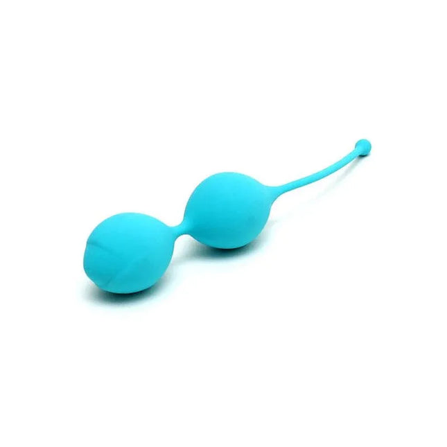 Kegel Balls Brussels Blue made of silicone for pelvic floor strengthening and enhanced sensation.