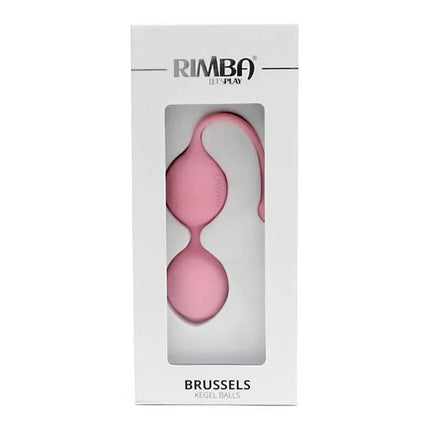 Kegel Balls Brussels Light Pink in packaging for pelvic floor strength and enhanced pleasure