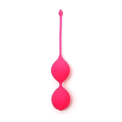 Kegel Balls Brussels Pink made from body-safe silicone for pelvic floor exercise and enhanced intimate pleasure.