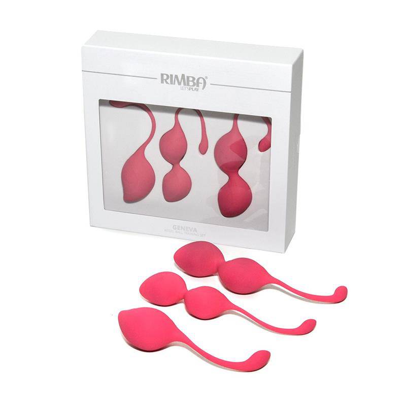 Kegel Balls Training Set Geneva Pink - secretsextoys.store