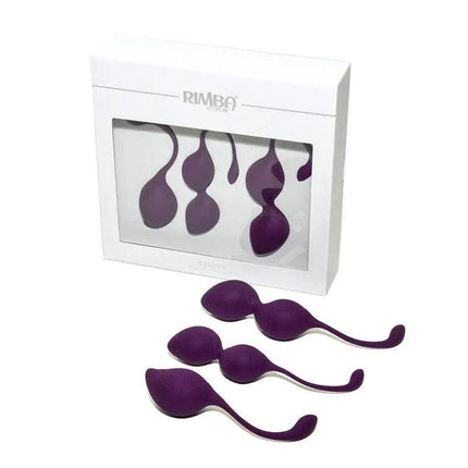 Kegel Balls Training Set Geneva Purple with three weights for pelvic floor exercises