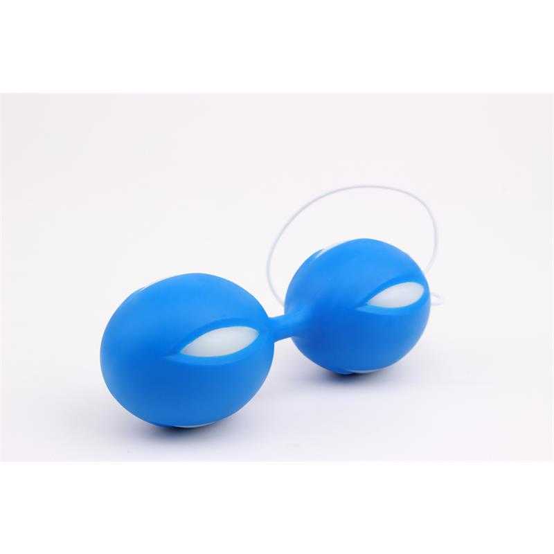 Kegel Exercise Ben Wa Balls 10.3 cm Blue - secretsextoys.store