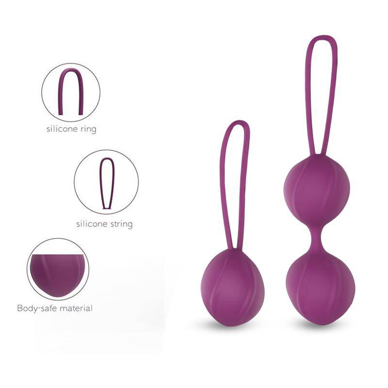 Kelly Kegel Balls Silicone Purple - secretsextoys.store