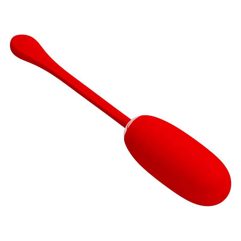 Kirk Vibrating Egg Red - secretsextoys.store