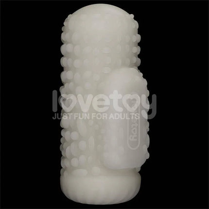 Knights Ring Vibrating Dual Purpose Sleeve Drip textured sleeve for enhanced pleasure