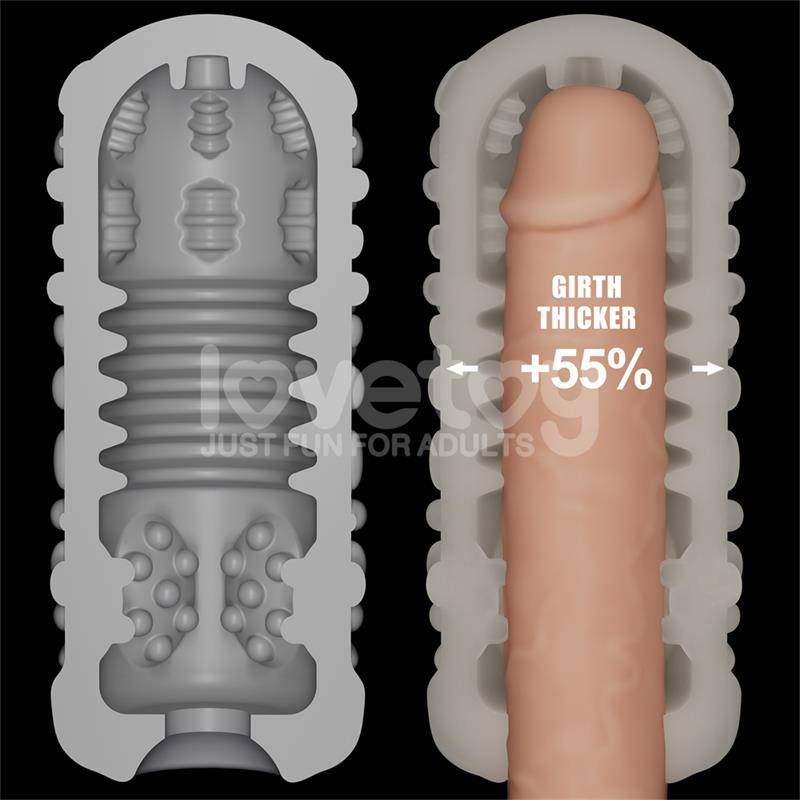 Knights Ring Vibrating Dual Purpose Sleeve Drip - secretsextoys.store