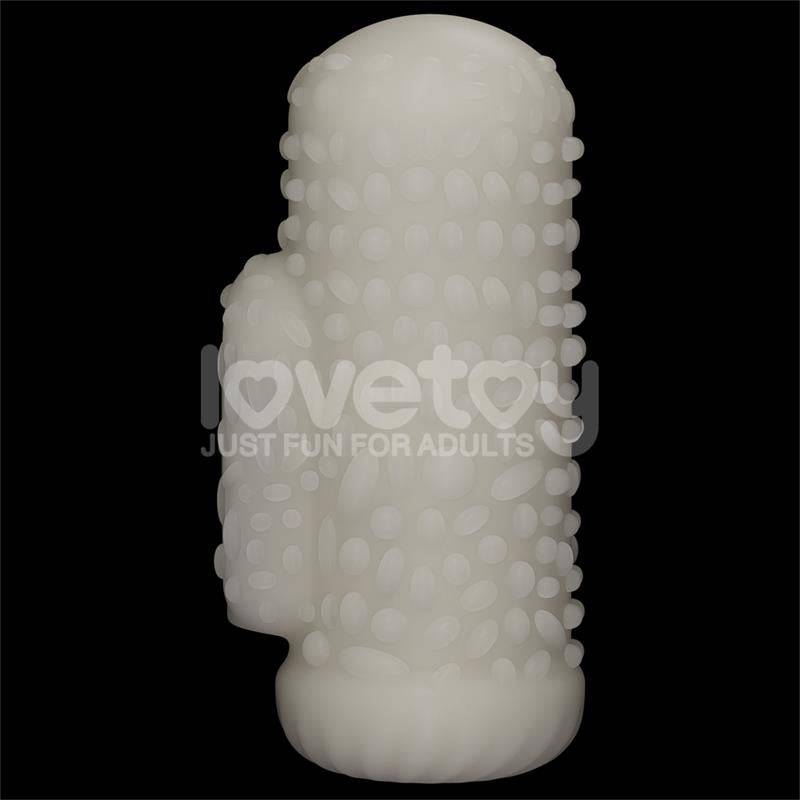 Knights Ring Vibrating Dual Purpose Sleeve Drip - secretsextoys.store