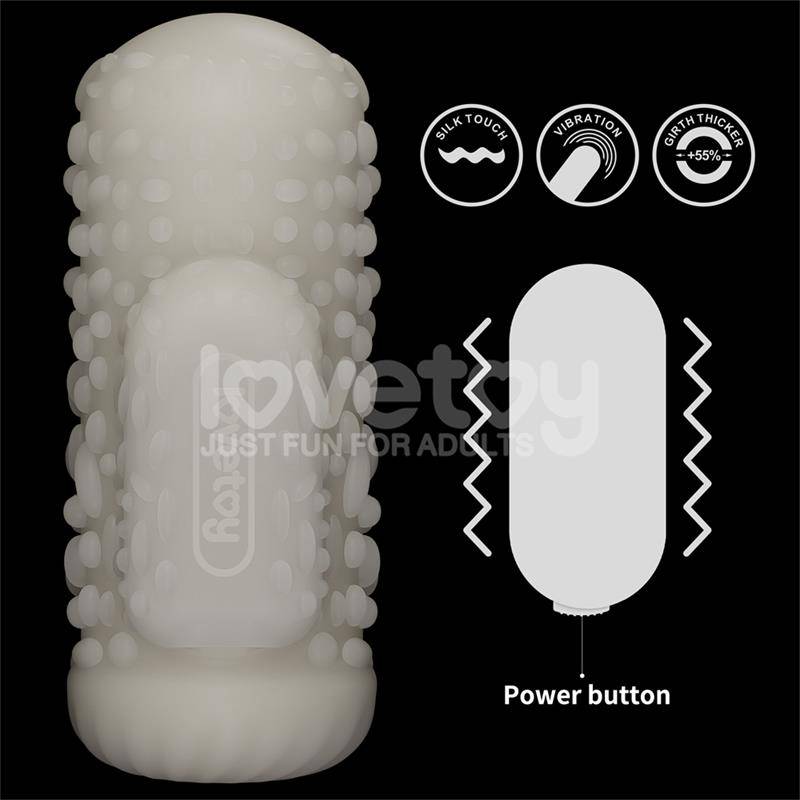 Knights Ring Vibrating Dual Purpose Sleeve Drip - secretsextoys.store
